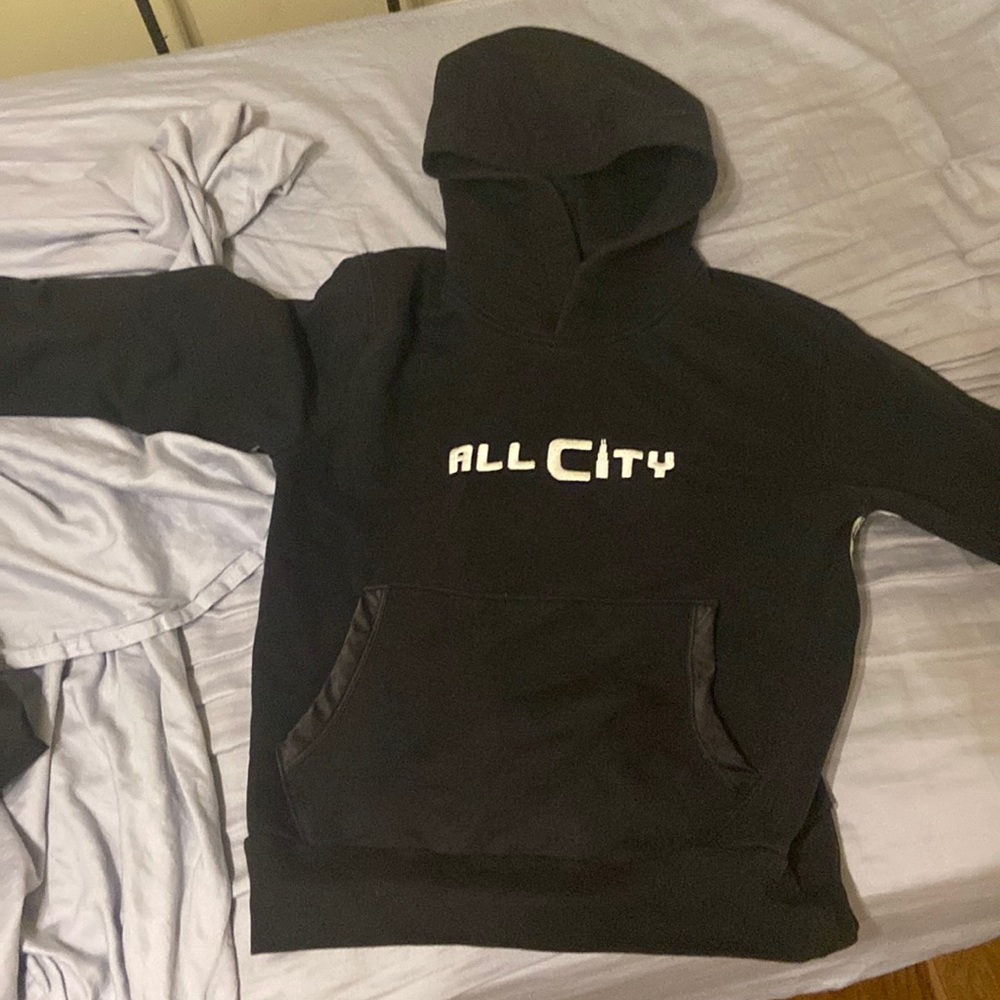 Black hoodie